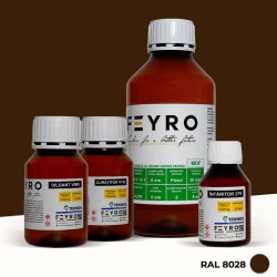 Kit vopsea MDF RAL 8028