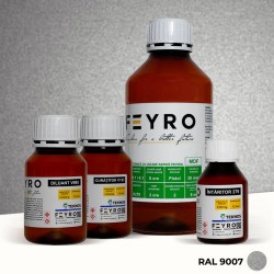 Kit vopsea MDF RAL 9007