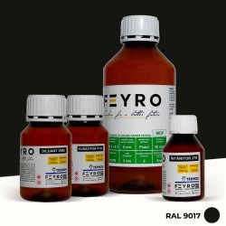 Kit vopsea MDF RAL 9017