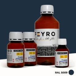 Kit vopsea metal RAL 5009