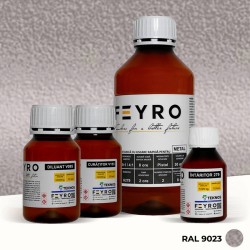 Kit vopsea metal RAL 9023